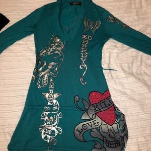 Ed hardy dress size small